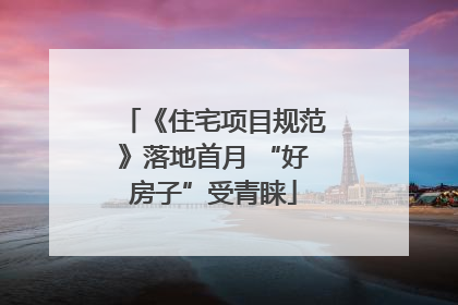 《住宅项目规范》落地首月 “好房子”受青睐
