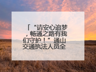 “请安心追梦，畅通之路有我们守护！”通山交通执法人员全力护航高考路