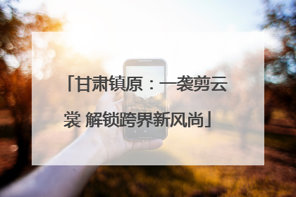甘肃镇原：一袭剪云裳 解锁跨界新风尚