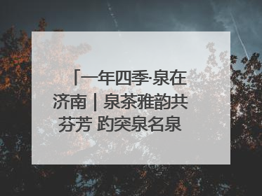 一年四季·泉在济南｜泉茶雅韵共芬芳 趵突泉名泉茗茶品鉴会举行