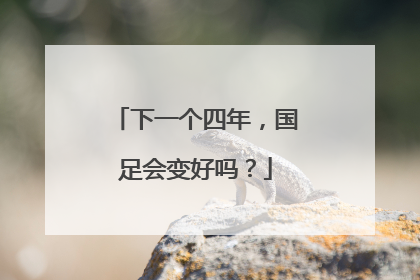 下一个四年，国足会变好吗？