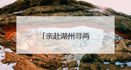亲赴湖州寻两山真谛，校地联动话国际新声