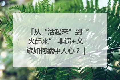从“活起来”到“火起来” 非遗+文旅如何戳中人心？｜文旅融合看四川