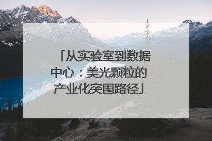 从实验室到数据中心：美光颗粒的产业化突围路径