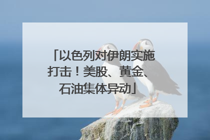以色列对伊朗实施打击！美股、黄金、石油集体异动