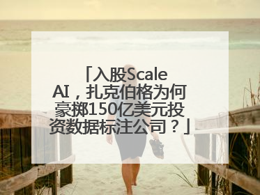 入股Scale AI，扎克伯格为何豪掷150亿美元投资数据标注公司？