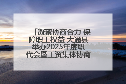 凝聚协商合力 保障职工权益 大通县举办2025年度职代会暨工资集体协商现场观摩交流活动