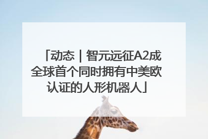 动态｜智元远征A2成全球首个同时拥有中美欧认证的人形机器人