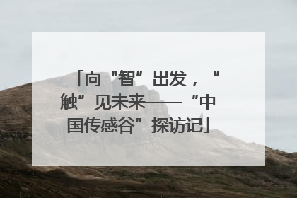 向“智”出发，“触”见未来——“中国传感谷”探访记