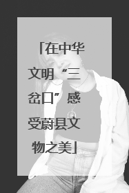 在中华文明“三岔口”感受蔚县文物之美