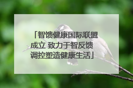 智馈健康国际联盟成立 致力于智反馈调控塑造健康生活
