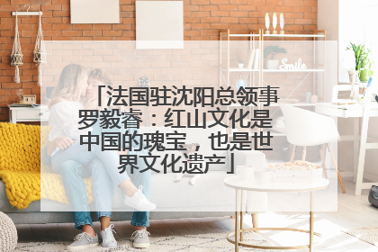 法国驻沈阳总领事罗毅睿：红山文化是中国的瑰宝，也是世界文化遗产