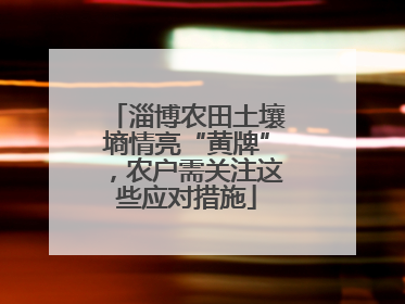 淄博农田土壤墒情亮“黄牌”，农户需关注这些应对措施