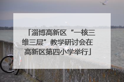 淄博高新区“一核三维三层”教学研讨会在高新区第四小学举行