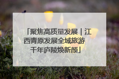 聚焦高质量发展｜江西青原发展全域旅游 千年庐陵焕新颜