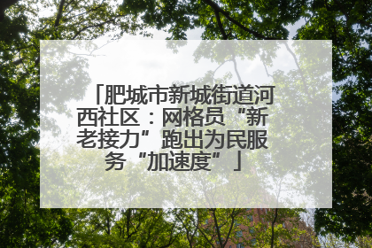 肥城市新城街道河西社区：网格员“新老接力”跑出为民服务“加速度”