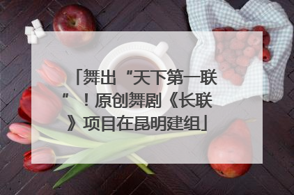 舞出“天下第一联”！原创舞剧《长联》项目在昆明建组