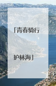 青春骑行护林海