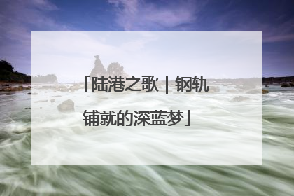 陆港之歌｜钢轨铺就的深蓝梦