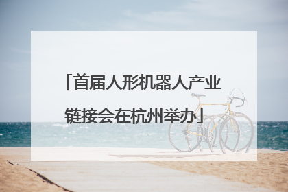 首届人形机器人产业链接会在杭州举办