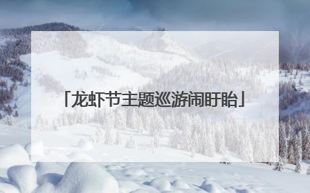 龙虾节主题巡游闹盱眙