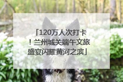 120万人次打卡！兰州城关端午文旅盛宴闪耀黄河之滨