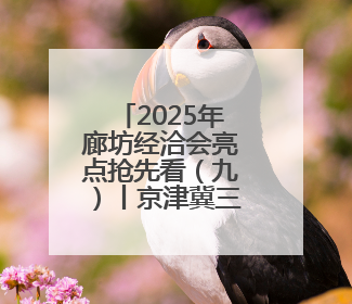 2025年廊坊经洽会亮点抢先看（九）丨京津冀三地将开展“链”上招商