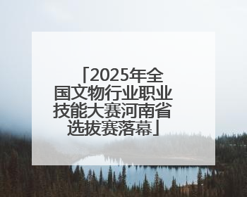 2025年全国文物行业职业技能大赛河南省选拔赛落幕