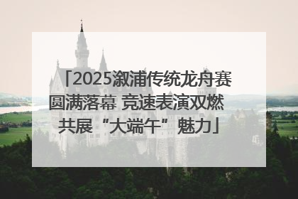 2025溆浦传统龙舟赛圆满落幕 竞速表演双燃 共展“大端午”魅力